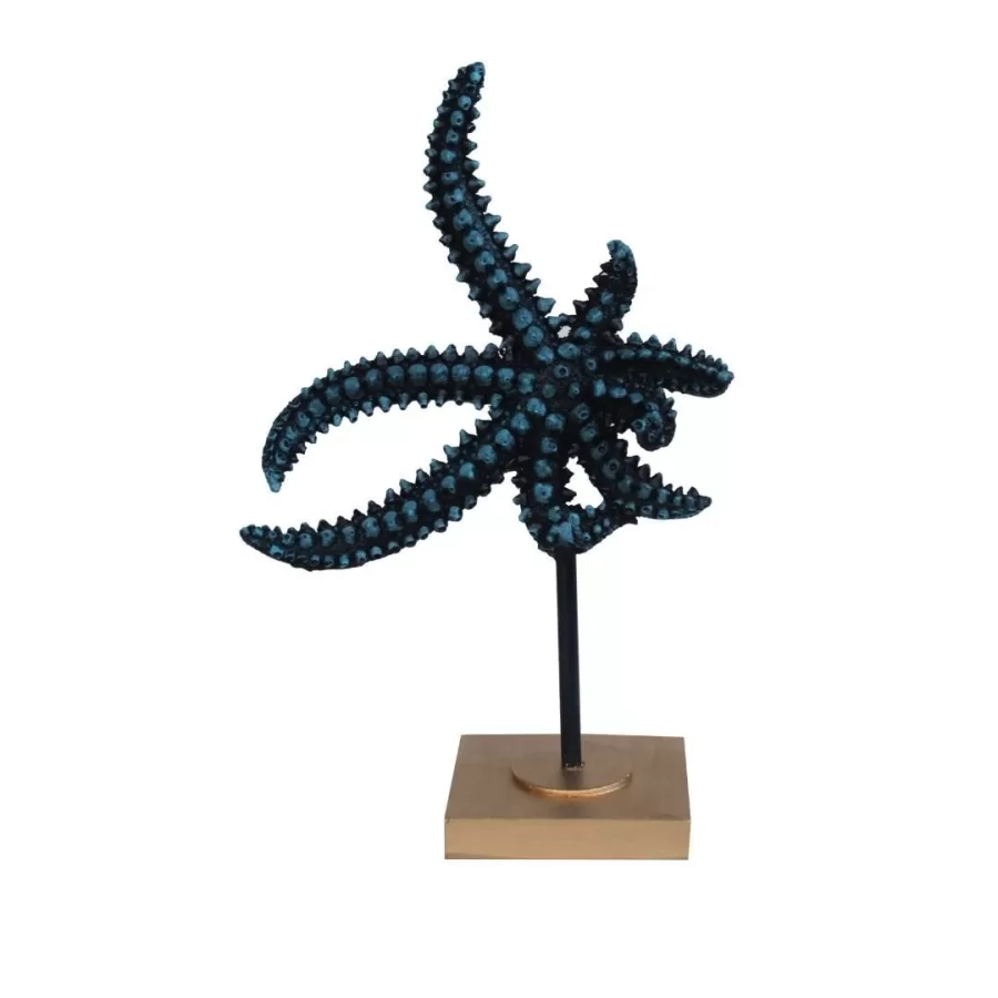 15372-Deniz Yıldız Dekor Lacivert 19x30cm