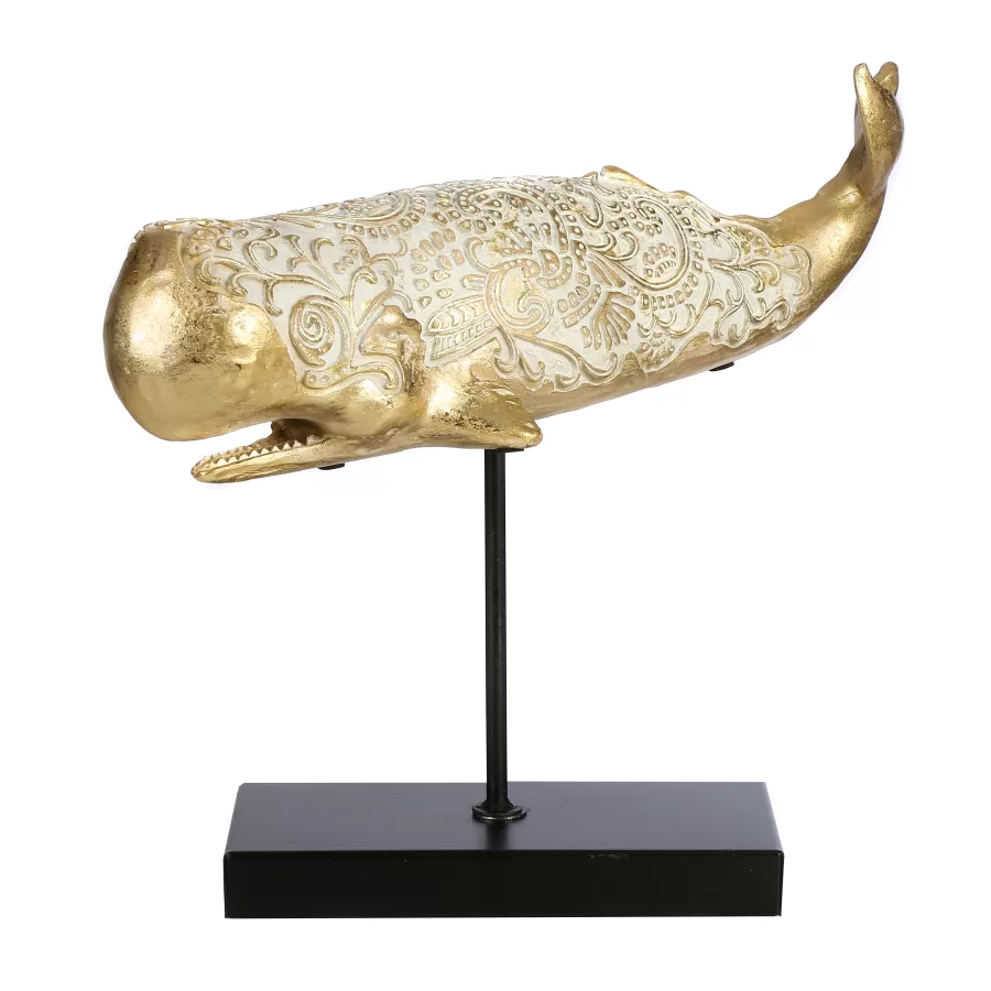 AK.ID0115 KAİDELİ BALİNA DEKOR 12*40*28 CM