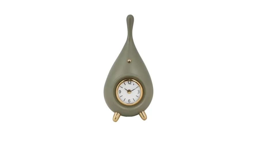 AK.IV0287 Metal Damla Saat 13*16*33 cm
