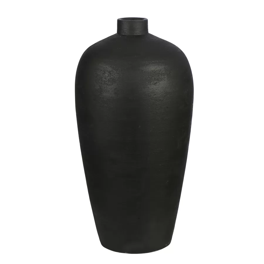 AK.JH0026 SERAMİK VAZO BLACK 35X80 CM