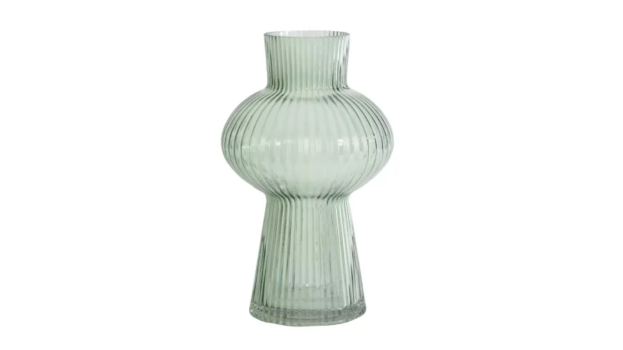 AK.JK0057 MAVİ KÜRE VAZO 2 21*21*35 CM