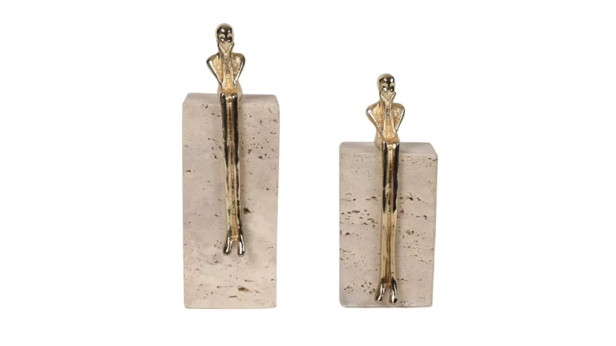 AK.JT0117 TRAVERTEN UTANGAÇ ADAM GOLD SET