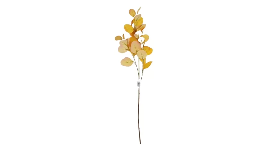 AK.JZ0007 Yaprak Dalı Yellow Brown Yapay Çiçek 28*80*